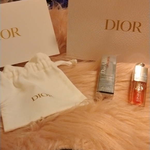 Dior Makeup Christian Dior Lip Oil Gift Set New Pink Poshmark